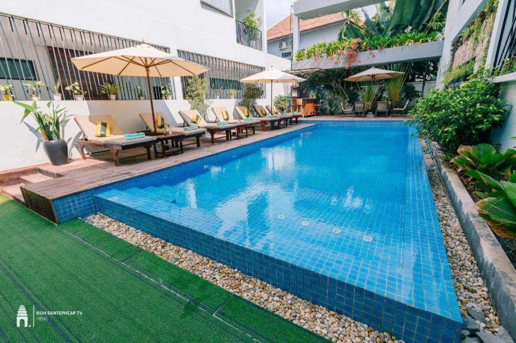 Popular Residence Hotel Siem Reap Exterior foto